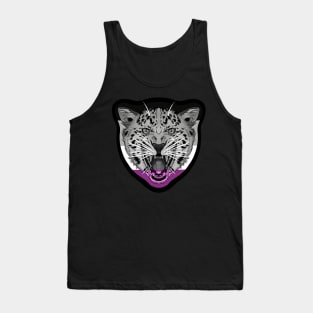 illustrated Jaguar pride series ace pride flag Tank Top